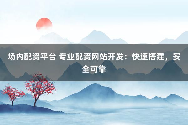 场内配资平台 专业配资网站开发:快速搭建,安全可靠