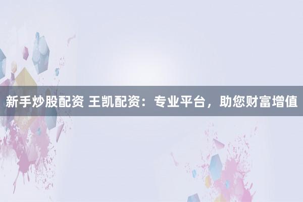 新手炒股配资 王凯配资:专业平台,助您财富增值
