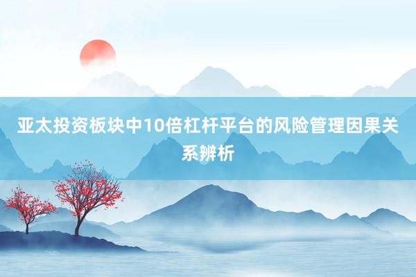 亚太投资板块中10倍杠杆平台的风险管理因果关系辨析