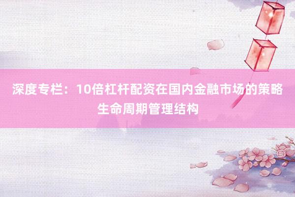 深度专栏：10倍杠杆配资在国内金融市场的策略生命周期管理结构
